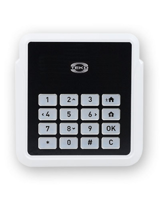 Астра-8121 клавиатура радиоканальная для GSM-сигнализации «Security Hub», 433 МГц, ввод  PIN-кодов