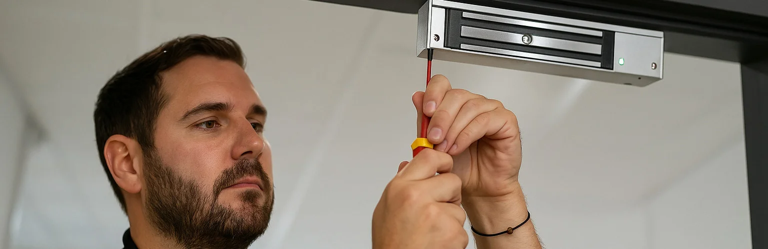 Установка электромагнитного замка в Ижевске Установка электромагнитного замка в Ижевске