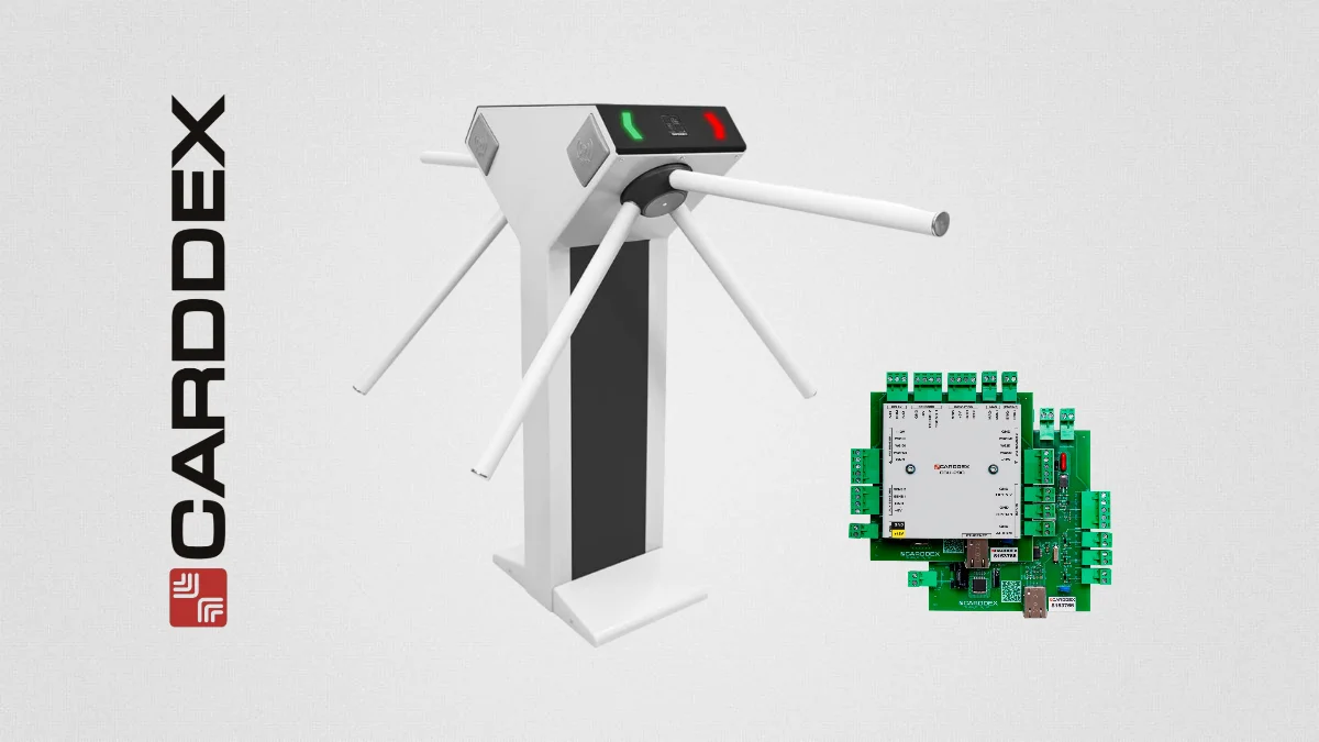 фото Новинки от CARDDEX – двухпроходной турникет и сетевой контроллер турникета фото Новинки от CARDDEX – двухпроходной турникет и сетевой контроллер турникета