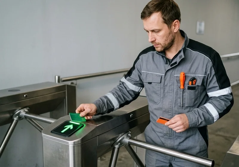 Установка СКУД