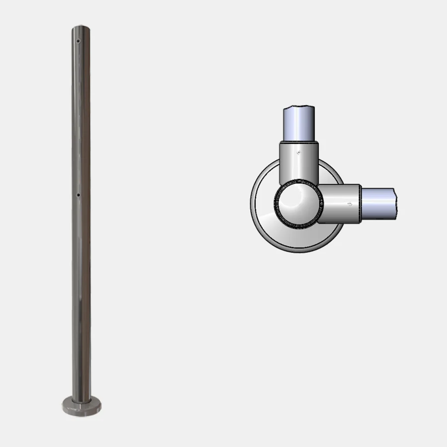 Стойка вертикальная СВУ-1 (угловая) 3V в наличии на складе в Ижевске