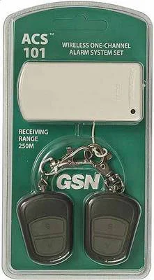ACS-101 Комплект радиоприемник+2 пульта (2-х кнопочн.), f-раб. 433.92МГц, Ризл.5мВт, до 250 м, до 23