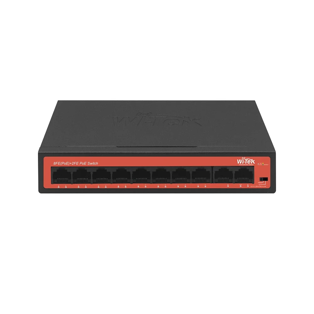 WI-PS210H Неуправляемый коммутатор 8 PoE портов
