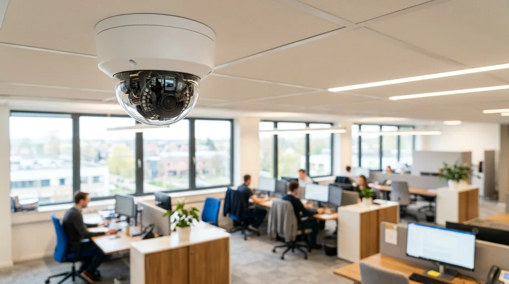 Установка видеонаблюдения для офисов и бизнес-центров