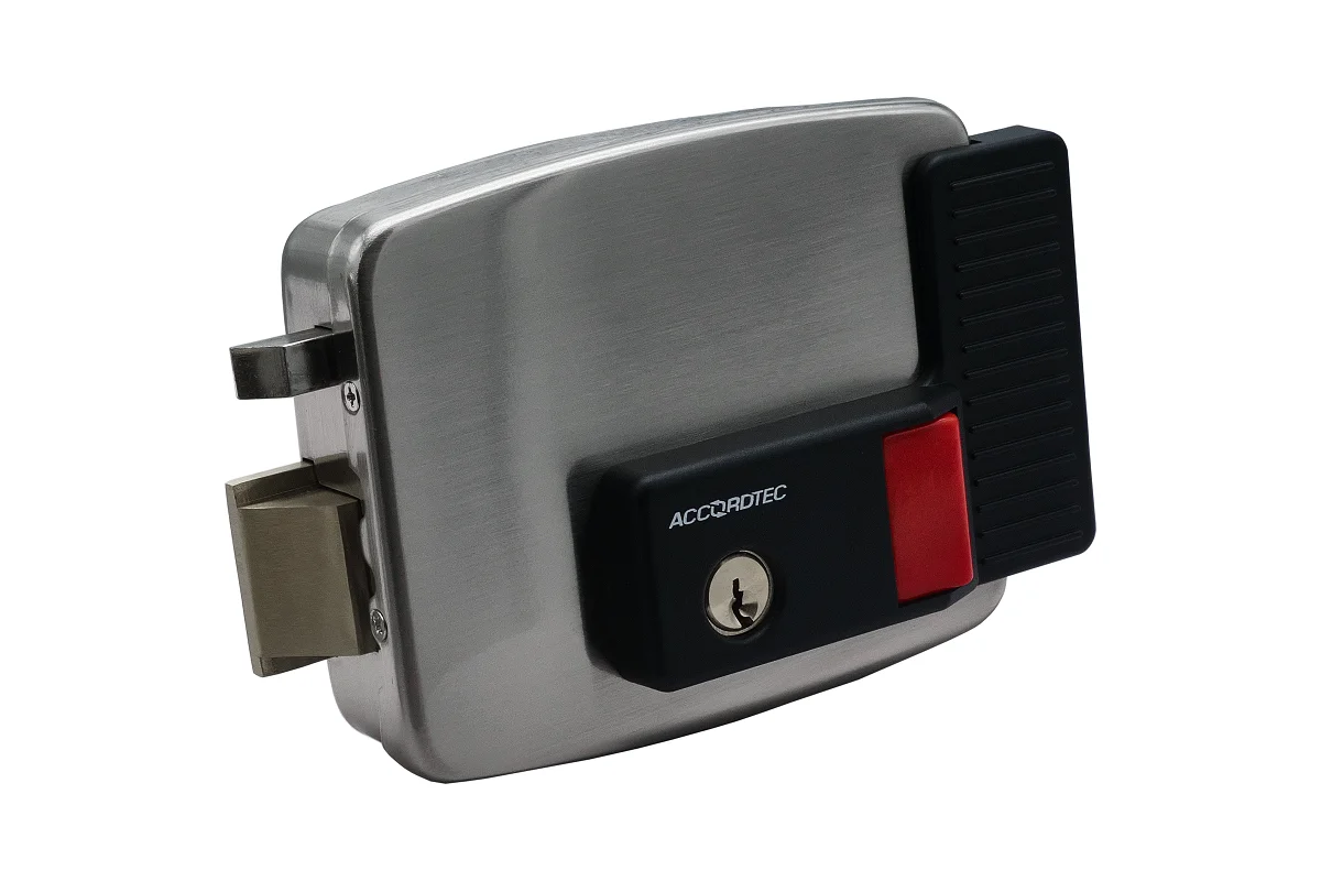 AT-EL101GF.4 Замок электромеханический накладной. (открывается наружу, петли справа) в наличии на складе в Ижевске