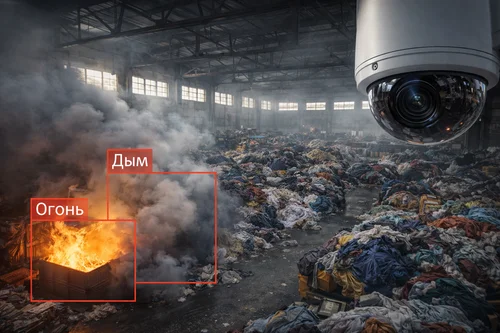 Обнаружения дыма и огня