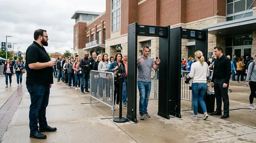 Арочный металлодетектор