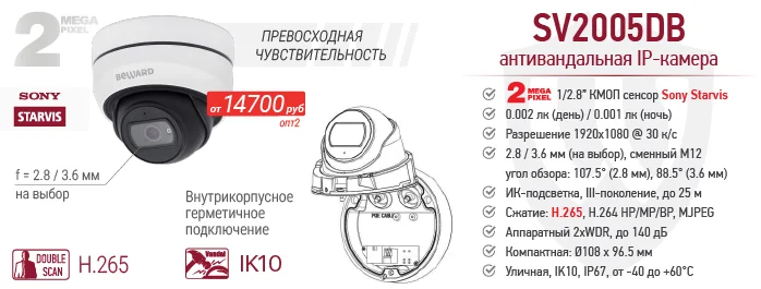 IP-видеокамера SV2005DB