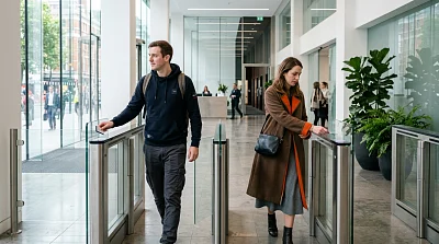 Установка турникетов в бизнес-центрах и офисах