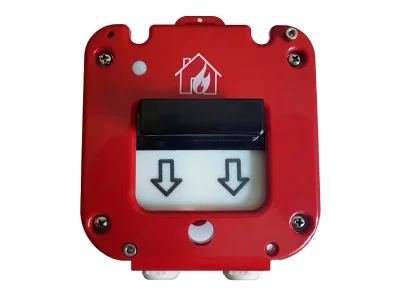 ИПР-535/В "СЕВЕР" Извещатель пожарный ручной взрывозащищенный, новый корпус, пластиковый ввод 6-14 м