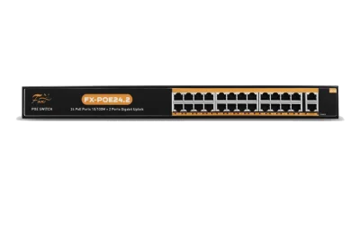 FX-POE24.2 Сетевой коммутатор 26 портов, 2 порта UPLINK 10/100/1000 Мбит/