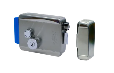 FOX FX-2369 (Сталь) Накладной электромеханический замок