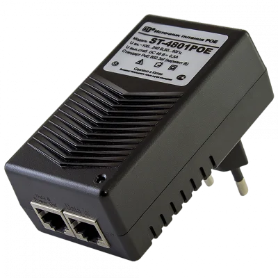 ST-4801 POE Источник питания POE однопортовый