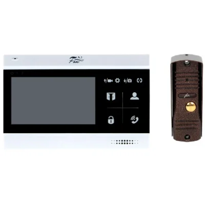 Fox FX-VD5S-KIT (Агат 5B) Черный. Комплект видеодомофона