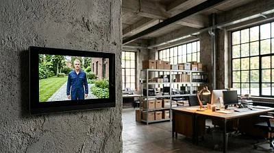 Установка видеодомофона в офис