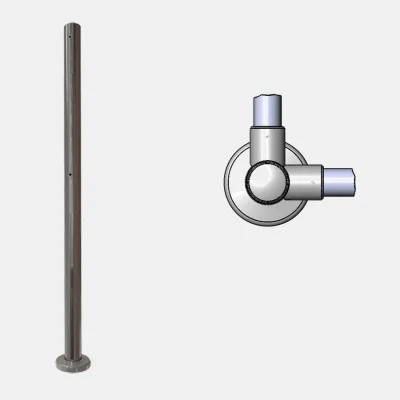 Стойка вертикальная СВУ-1 (угловая) 3V