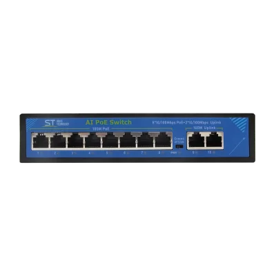 ST-S85POE (2M/120W/А) PRO (версия 4) Switch POE 8-ми портовый POE