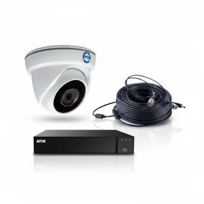 Комплект видеонаблюдения AHD 1 внутренняя видеокамера 2 Мп 