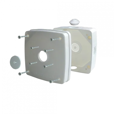 ST-K02 Монтажная коробка  (белая) для видеокамер IP65