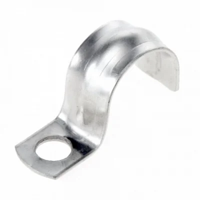 Скоба металлическая однолапковая d16-17мм(упак. 100шт)