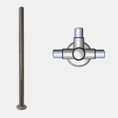 Стойка вертикальная СВ-3 (трехсторонняя) 3V