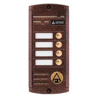 AVP-454 (PAL) Вызывная видеопанель на 4 абонента