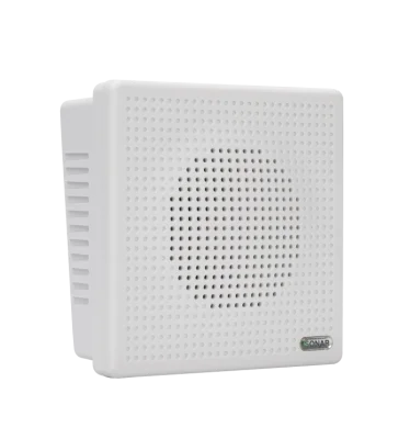 SWE-06-03-RU Sonar Оповещатель пожарный речевой настенный, мощность 6 /3 /1,5 Вт, компактный.