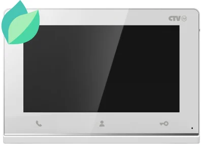 CTV-iM Hello 7 Монитор видеодомофона, стеклянная сенсорная панель управления "Easy Buttons", поддерж