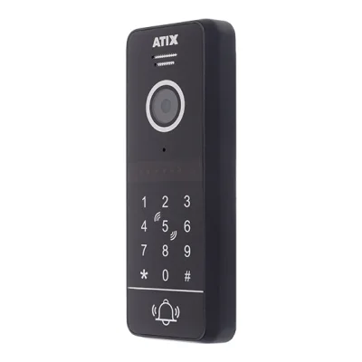 AT-I-D31F/CKR Black вызывная панель со встроенным считывателем карт доступа и клавиатурой