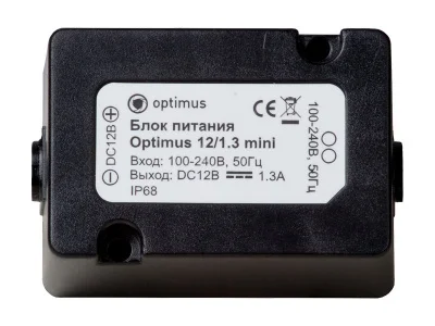 Блок питания Optimus 12/1,3 mini