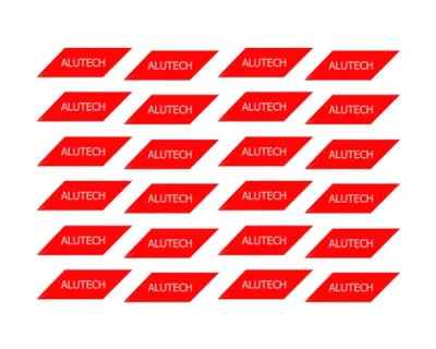 BVS.01 Комплект наклеек светоотражающих "ALUTECH"