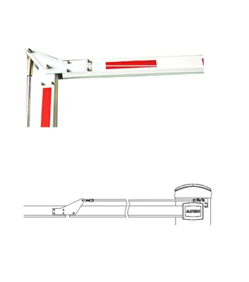 BV-PA Шарнир для складывания стрелы для шлагбаума Bravo