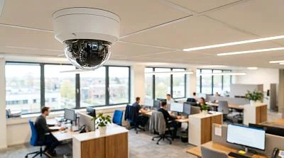 Установка видеонаблюдения для офисов и бизнес-центров