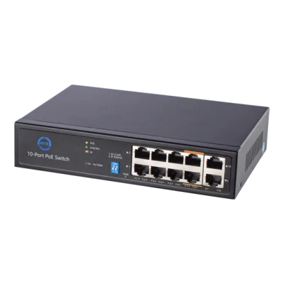 AT-NS-8P2-96 (3F) Неуправляемый РoЕ коммутатор на 10 портов