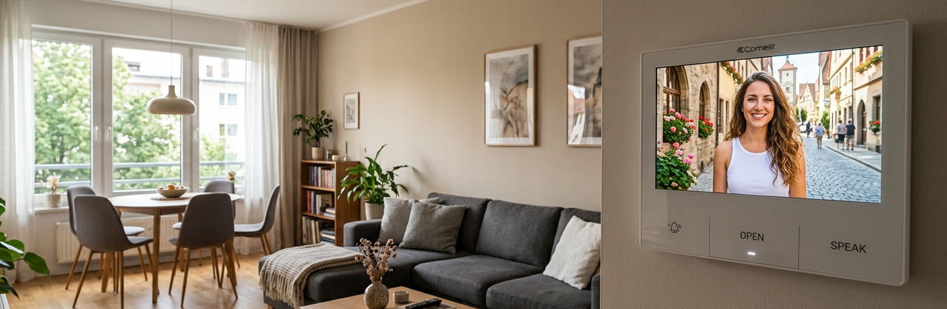 Установка видеодомофона в квартиру