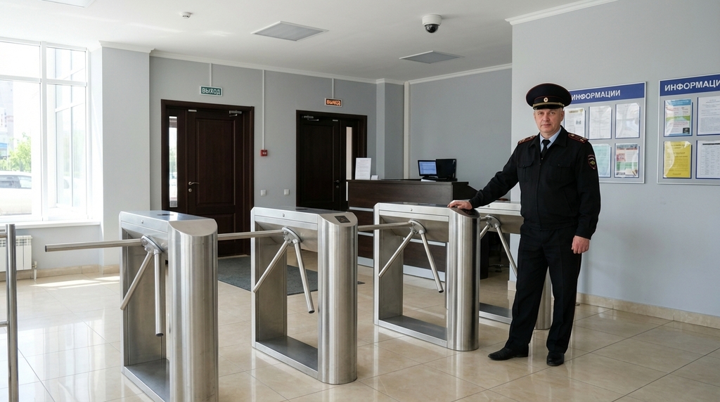 Установка турникета в Ижевске