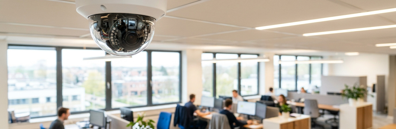 Установка видеонаблюдения для офисов и бизнес-центров