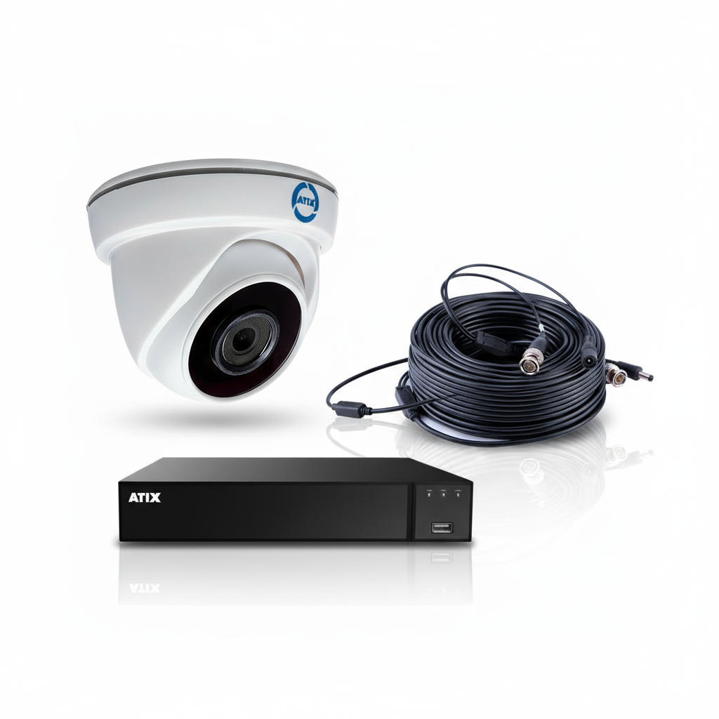 Комплект видеонаблюдения AHD 1 внутренняя видеокамера 2 Мп 