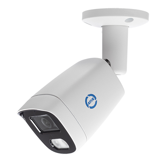 AT-NC-2B8M-2.8/MDL (10F) 8Мп уличная цилиндрическая  IP-камера с ИК подсветкой