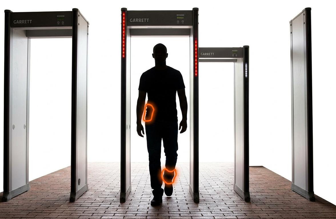 фото Как работает арочный металлодетектор: принцип работы, настройка и выбор оборудования