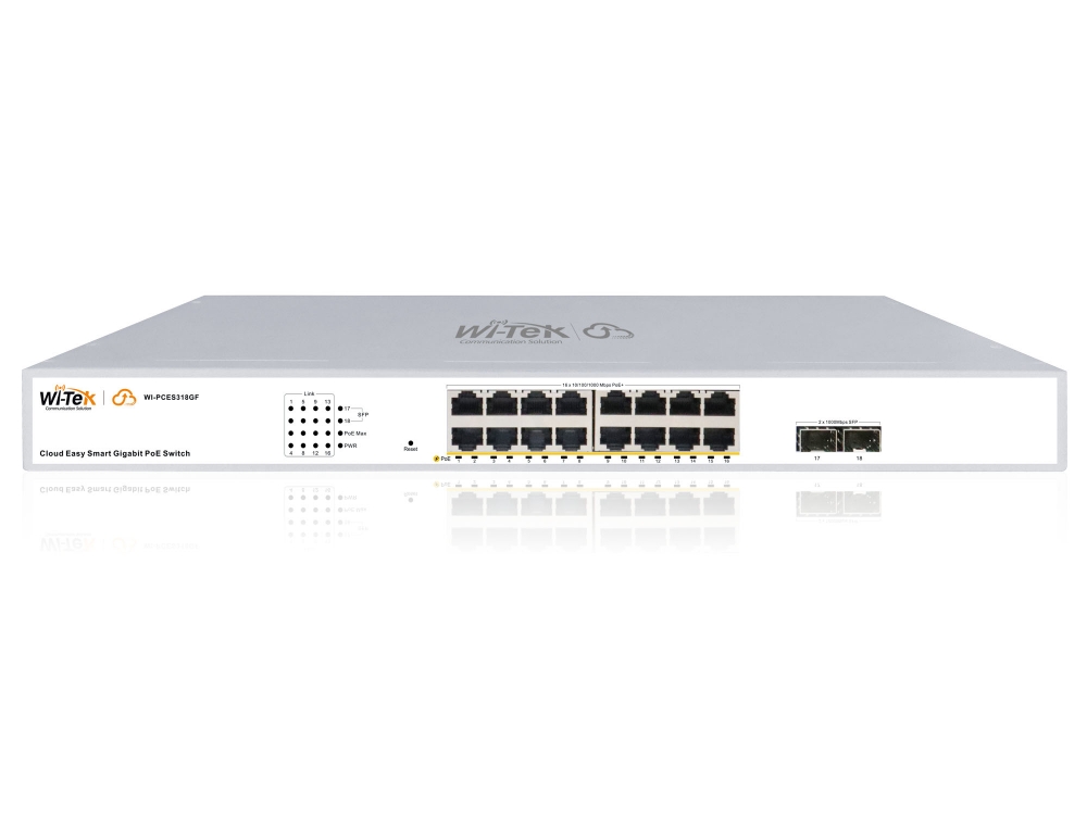 WI-PCES318GF v2 Настраиваемый PoE коммутатор