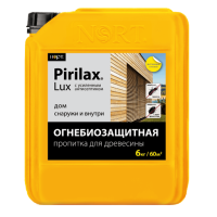 Pirilax-Lux (Пирилакс-Люкс) для древесины Огнезащитная пропитка-антисептик (канистра пэт 6 кг)
