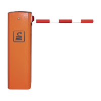 Шлагбаум электромеханический (стойка), время открытия 2,5 с., для стрел от 2 до 4 метров, 220В, с бл