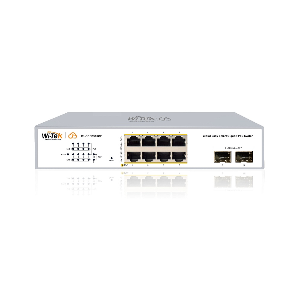 WI-PCES310GF v2 Настраиваемый PoE коммутатор