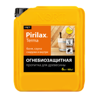 Pirilax-Terma (Пирилакс-Терма) для древесины Огнезащитная пропитка-антисептик (канистра пэт 6 кг)