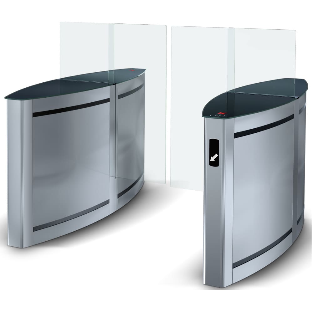 Скоростной проход PERCo ST-02 с с раздвижными увеличенными створками в наличии на складе в Ижевске