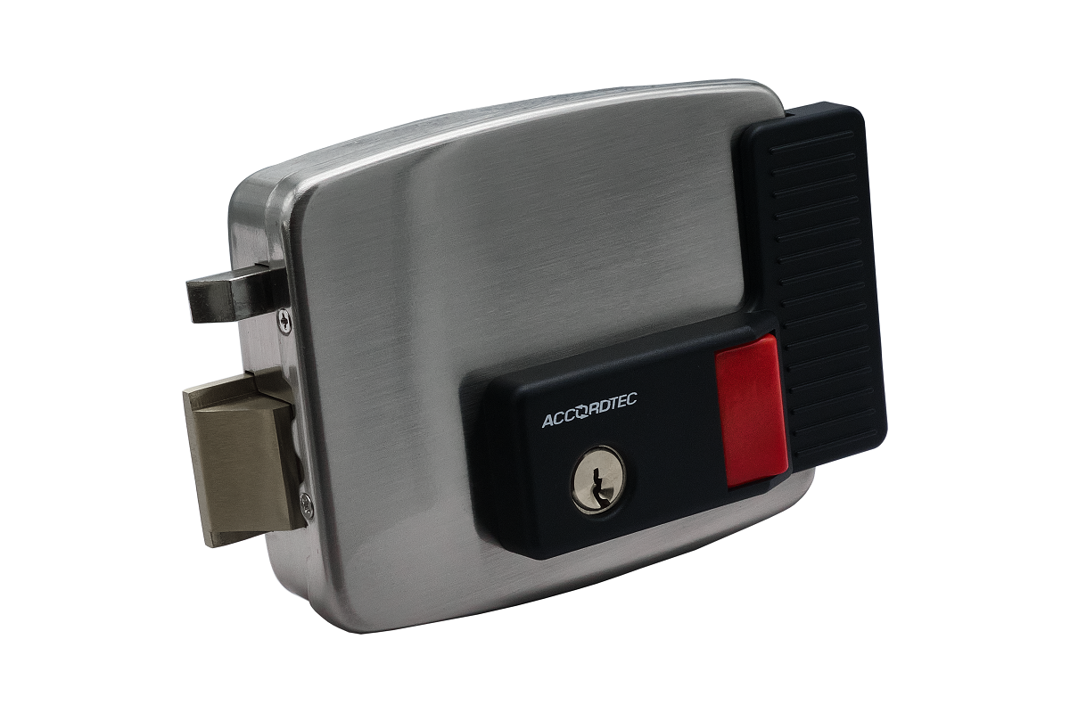 AT-EL101GF.4 Замок электромеханический накладной. (открывается наружу, петли справа) в наличии на складе в Ижевске