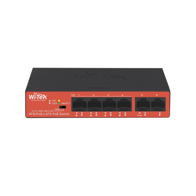 WI-PS205H v2 Неуправляемый коммутатор 4 PoE порта 