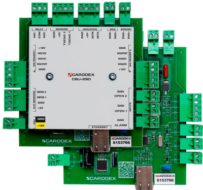 Контроллер сетевой электронной проходной CARDDEX «CBU-290»