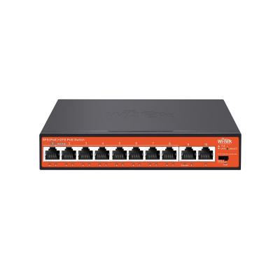 WI-PS210 (v4) Неуправляемый коммутатор 8 PoE портов